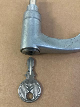 Manilla Citroen 2CV Antigua con Llave