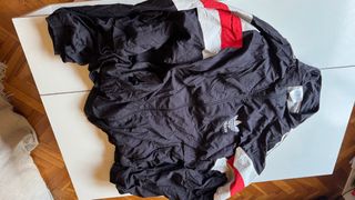 Chaqueta Adidas Negra y Roja RIVER
