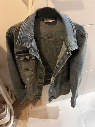 Cazadora vaquera mujer Zara
