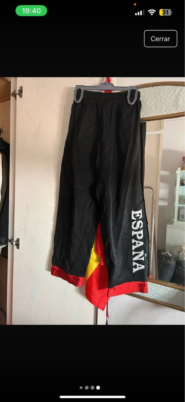 Ropa Hapkido Daedo Negra con Rojo