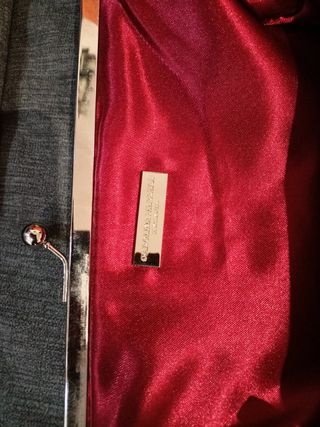 Bolso de mano Carolina Herrera rojo