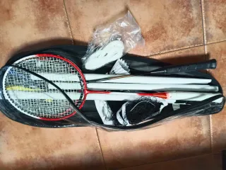 Set de Bádminton con 4 Raquetas