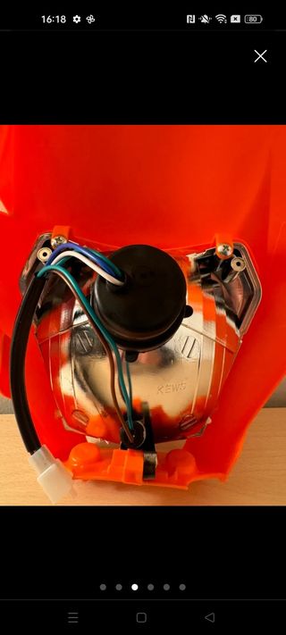 Careta Ktm Led HOMOLOGADA 2017-2020
