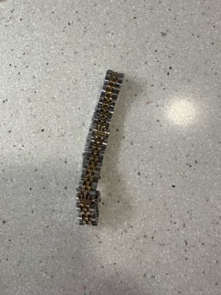 Pulsera  estilo Rolex Acero y Dorado