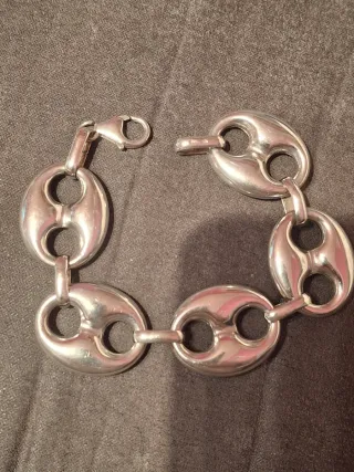 Pulsera Plata Calabrotes Grandes