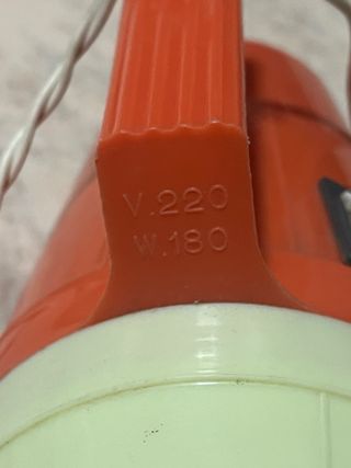 Aspirapolvere portatile vintage anni ‘70/‘80