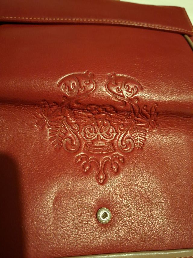 Cartera Guy Laroche Piel Roja y Beige