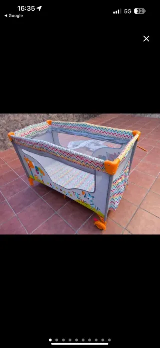 Cuna de viaje para bebés