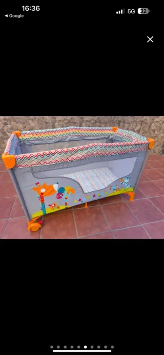 Cuna de viaje para bebés