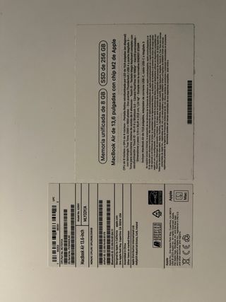 MacBook Air 13 M2 Azul medianoche
256Gb y 8Gb RAM
