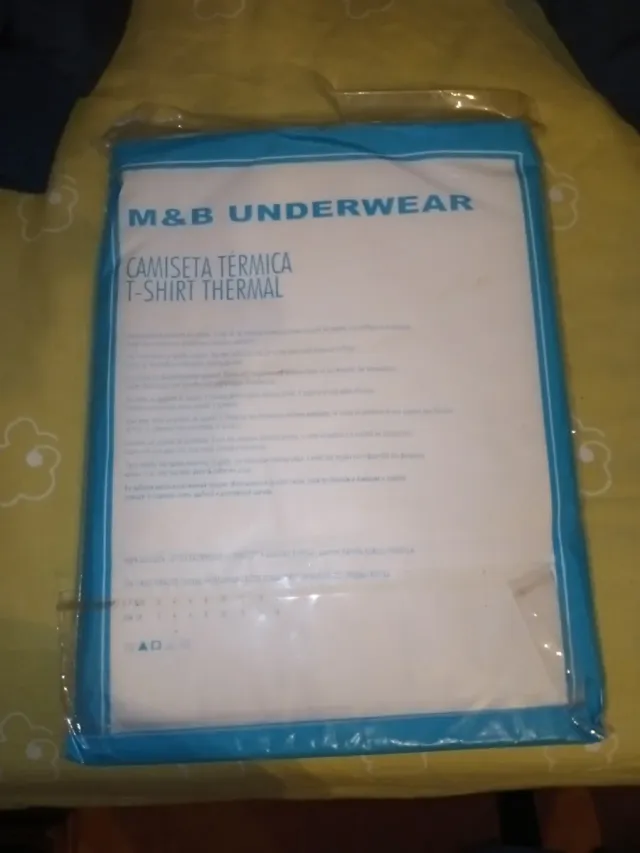Camiseta Térmica M&B Niño Talla 16 Algodón