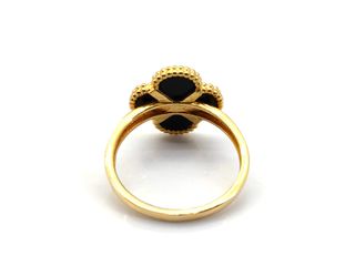E1776708-33	Anillo Oro 18k Con Malaquita