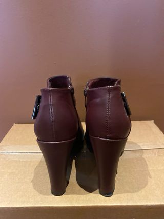 Botines tacón 