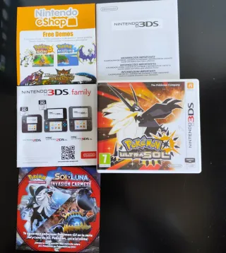 Pokémon Ultrasol Nintendo 3DS