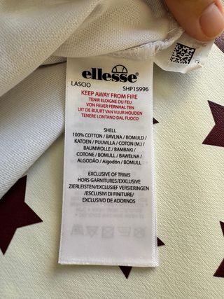Camiseta Ellesse S Manga Corta