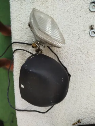 Faro bicicleta Orbea plegable Años 80