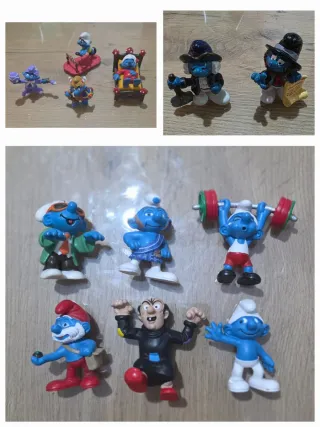 Lote Pitufos Schleich Especiales