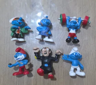 Lote Pitufos Schleich Especiales