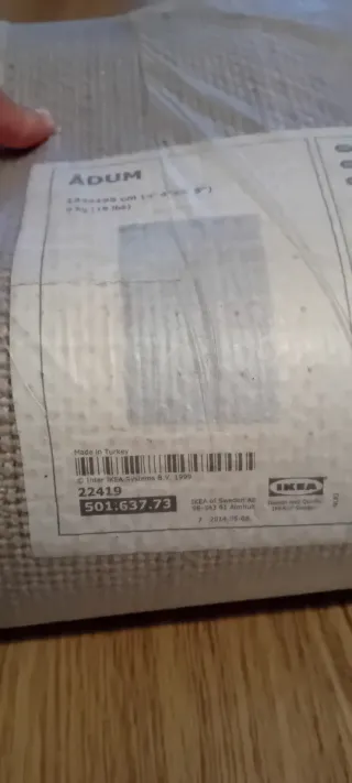 Alfombra IKEA ADUM 133x195 cm