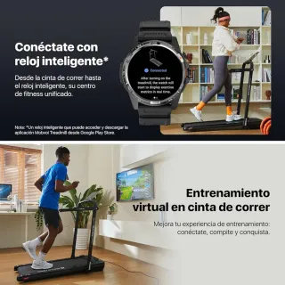 Cinta de correr plegable con inclinación