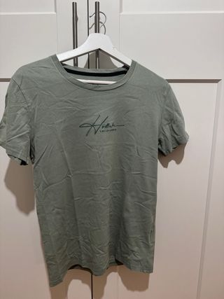 Camiseta Hollister Verde Talla S