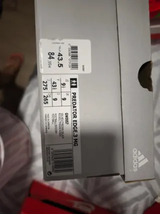 Botas de fútbol Adidas Naranja y Verde