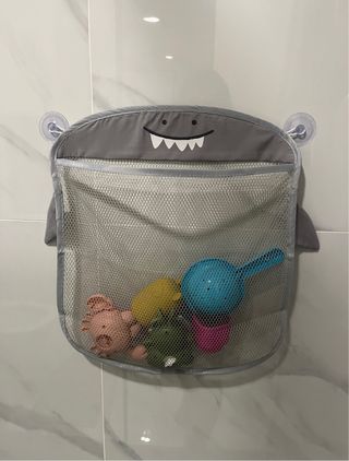Saco Tubarão Cinzento para Brinquedos