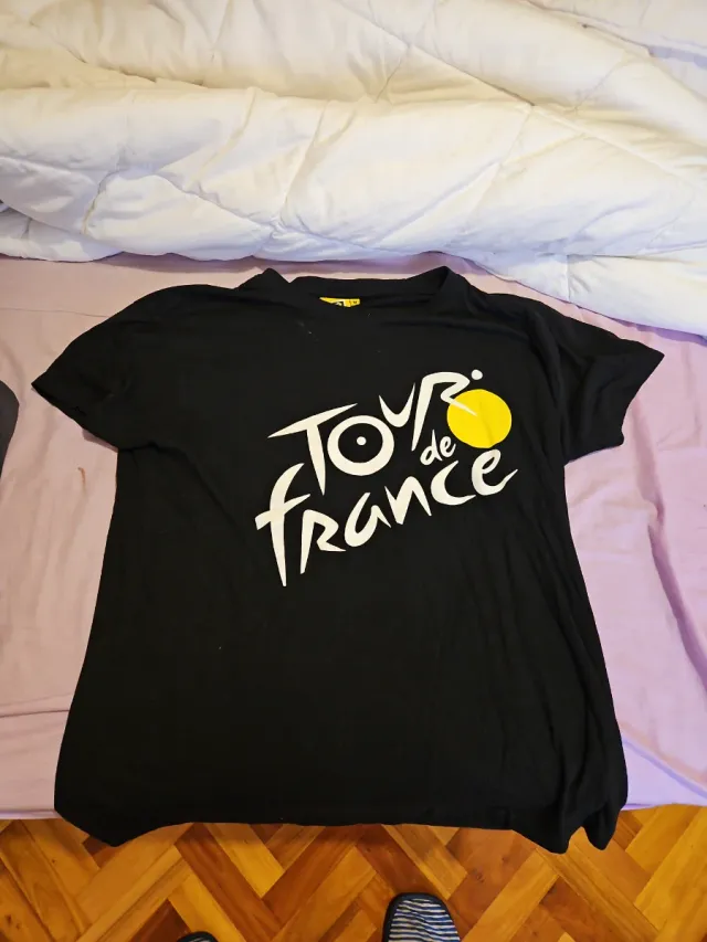 Camiseta Tour de France Oficial Negra