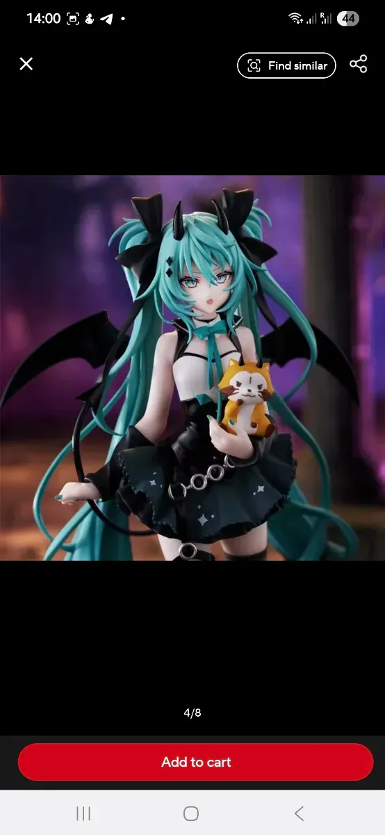 Figura Miku Hatsune demonio