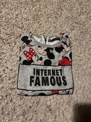 Sudadera Disney Mickey Minnie Internet Famous