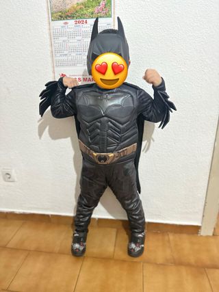 Disfraz Batman Musculoso Talla Infantil