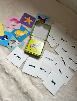 Conjunto Cartas Animais Bebé