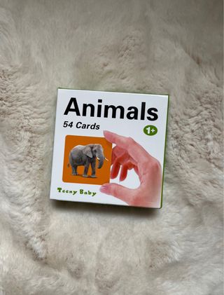 Conjunto Cartas Animais Bebé