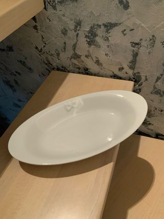 Piatto ovale Le Porcellane Barilla