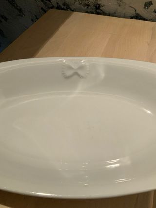 Piatto ovale Le Porcellane Barilla