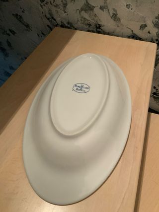 Piatto ovale Le Porcellane Barilla