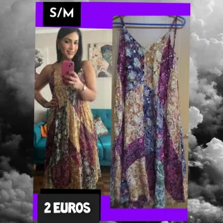 Vestido estampado S/M