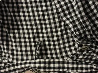 Camisa cuadros blanco y negro
