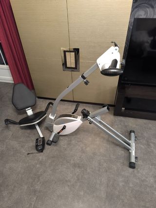 Bicicleta Estática Dual Fit 2 en 1