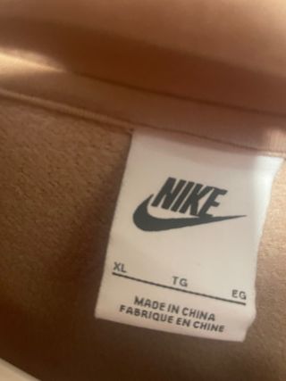 Sudadera Nike Beige Talla M
