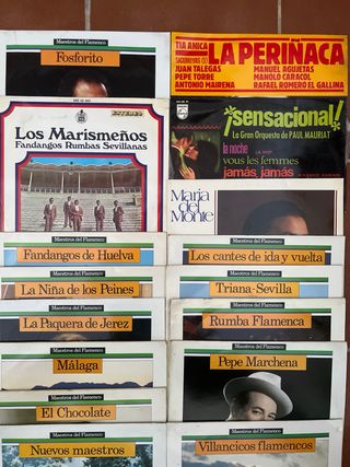 Collezione di vinili Masters of Flamenco