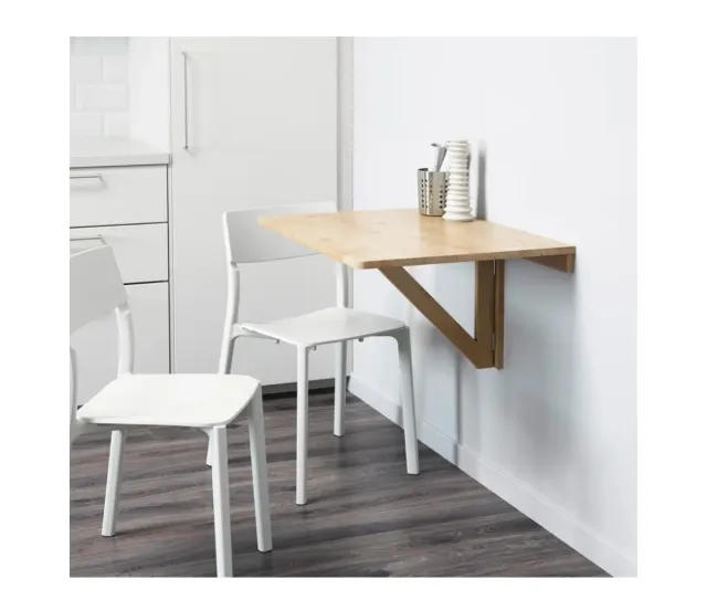 Mesa plegable NORBO IKEA madera 79x59