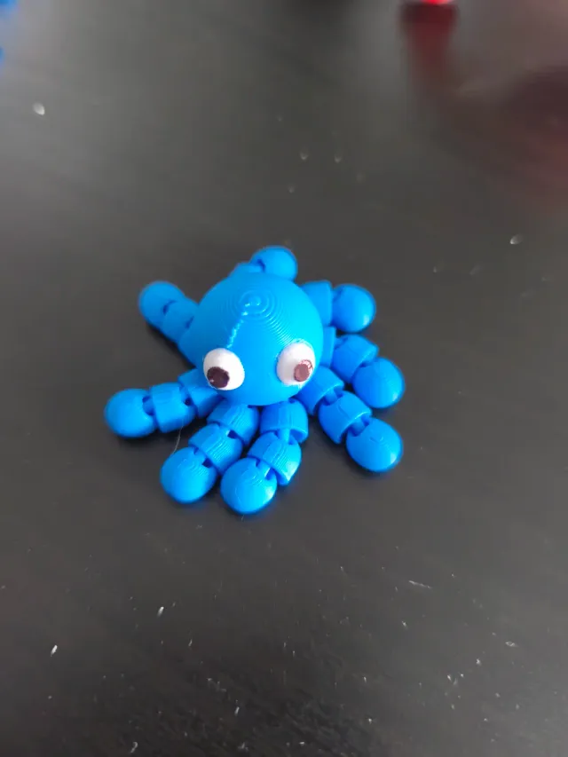 Porta-chaves Pulpitos azul