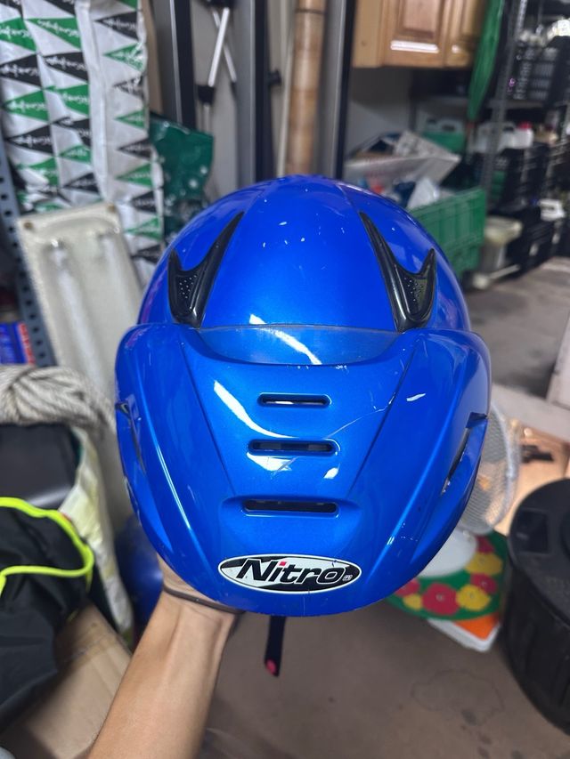 Casco Nitro Talla S Azul
