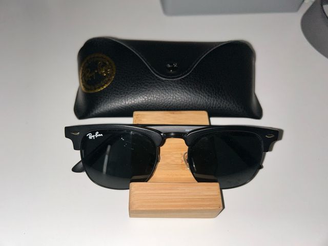 Occhiali da sole Ray-Ban Clubmaster neri