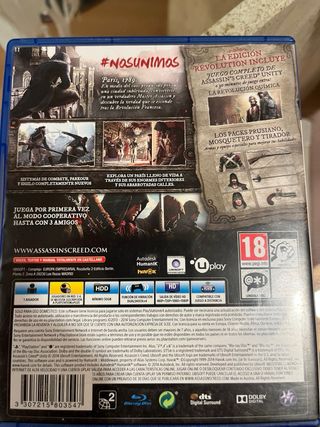 Assassin's Creed Unity PS4 (PlayStation 4)
