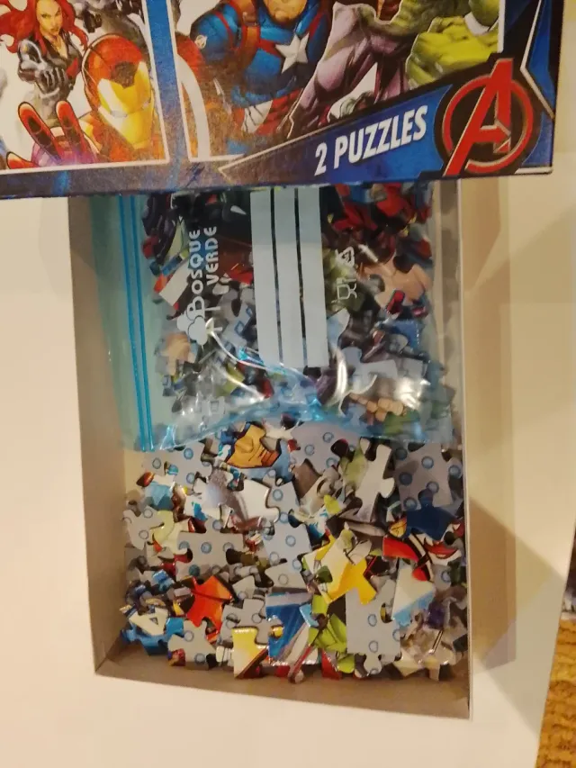 Puzzle Vengadores Educa 2 Puzzles 100 Piezas