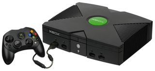 Consola Xbox Negra con Mandos y juegos