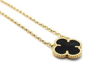 E1784074-21	Gargantilla Oro 18k Con Onix,Malaquita