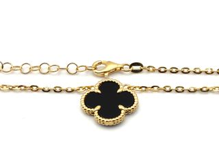 E1784074-21	Gargantilla Oro 18k Con Onix,Malaquita